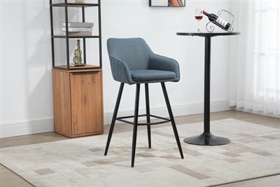 Taburet din material textil